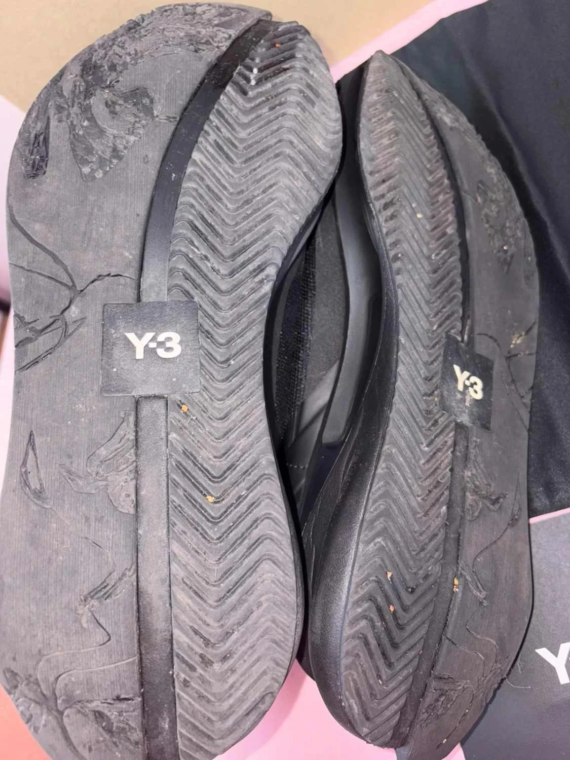 tênis masculino y-3 s-gendo run pretos tamanho 42⅔ completos com caixa – photo 10